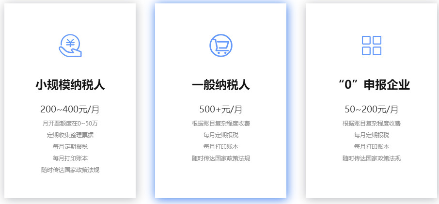 捷睿财税代理记账